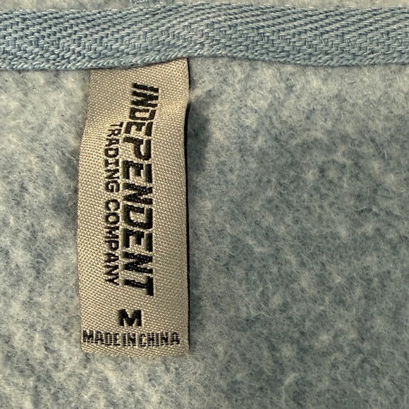 Independent Trading Company Dibs Women’s Zip Fleece Sweater with Hood SZM - Picture 3 of 15